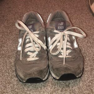 Grey New Balance sneakers